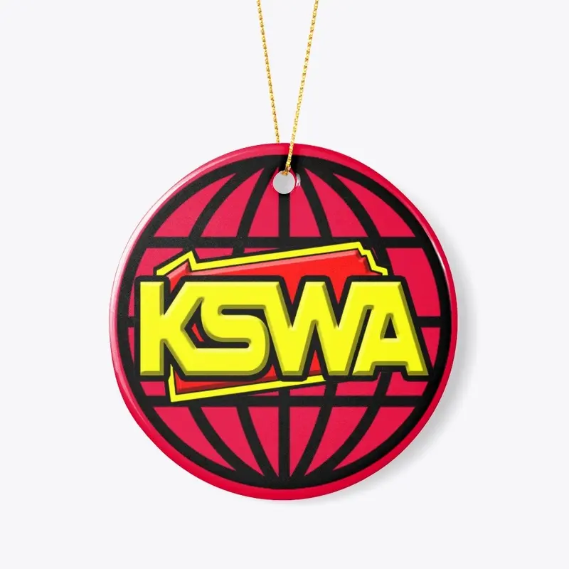 KSWA Logo Christmas Ornament