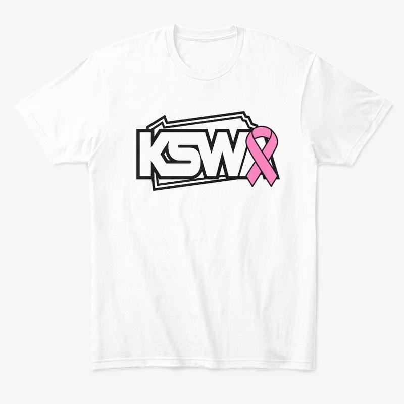 KSWA Breast Cancer Ribbon Shirt